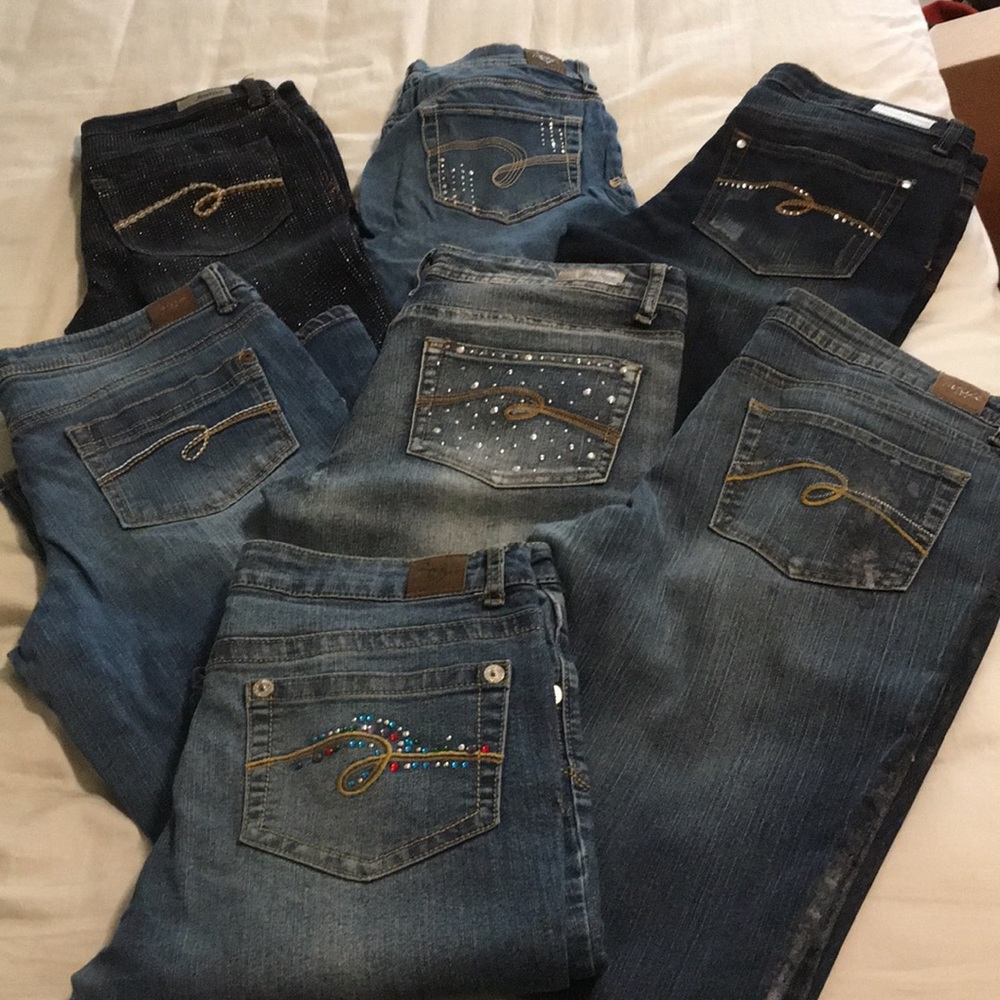 Justice Jeans lot 16-18